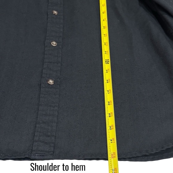 Oakley Charcoal Long Sleeve Buttonup Camping Outdoors Biking Comfort Size XL - Picture 9 of 9